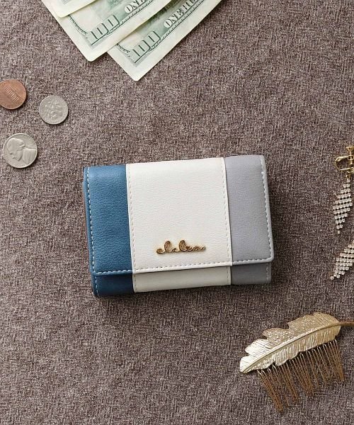折り財布 小さい財布 財布 レディース 三つ折り ボックス型小銭入れ トリコロール クレリア Clelia Magaseek 折り財布 小さい財布 財布 レディース 三つ折り ボックス型小銭入れ トリコロール クレリア Clelia Magaseek