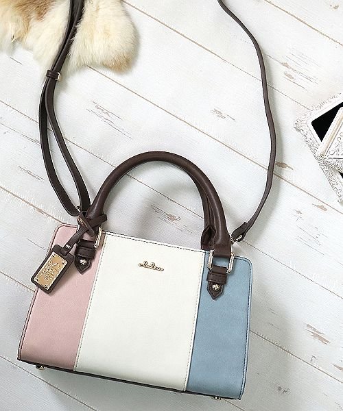 ハンドバッグ レディース バッグ がま口 2層式 斜めがけ 肩掛け ミニショルダー 2way ショルダーバッグ クレリア Clelia Magaseek