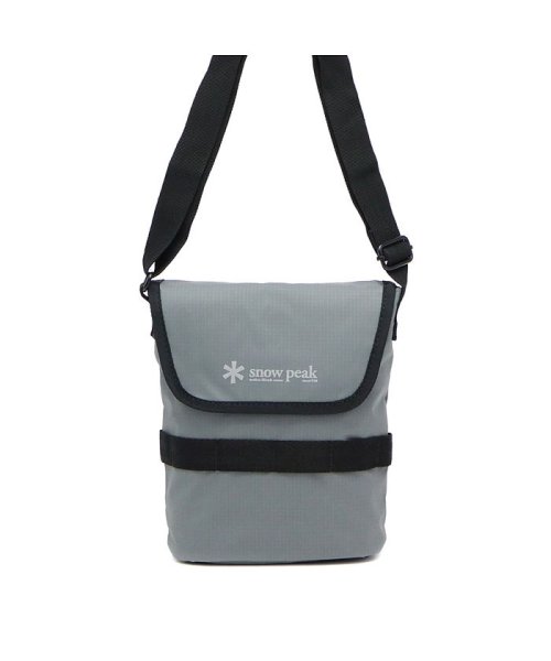 snow peak(スノーピーク)/スノーピーク バッグ snow peak ショルダー Mini Shoulder Bag ショルダーバッグ アウトドア ミニショルダー UG－737/グレー