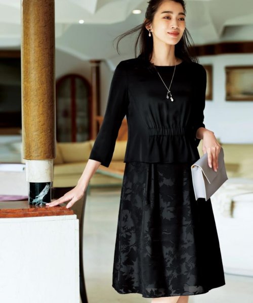 フラワーオパール ワンピース 検索番号w24 レディースファッション 阪急百貨店公式通販 Hankyu Fashion