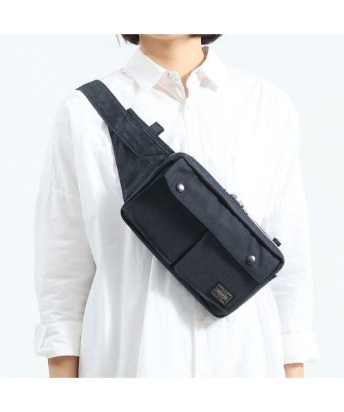 吉田カバン ポーター ウエストバッグ スモーキー Porter Smoky Waist Bag ボディバッグ 斜めがけ 日本製 592 ポーター Porter Magaseek
