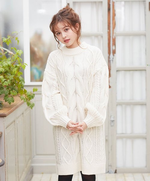 セール 59 Off ケーブルニットモックニットワンピース イング Ingni Magaseek セール 59 Off ケーブルニットモックニットワンピース イング Ingni Magaseek