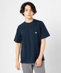 GLOSTER(GLOSTER)/【DANTON/ダントン】ポケット付Tシャツ JD－9041/ネイビー