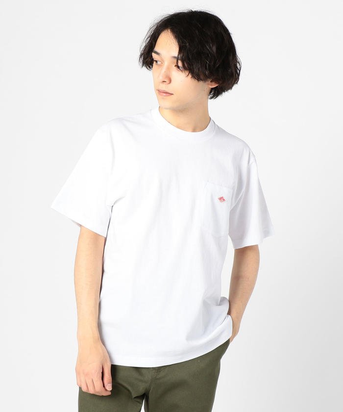 ダントン(DANTON)：ポケット半袖Tシャツ　画像1