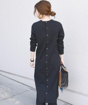 Ships Women シップス ウィメン ジャージーテレコスナップ2wayワンピース Magaseek マガシーク ファッション通販商品紹介ブログ