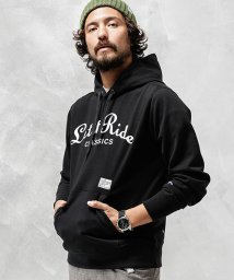 nano・universe(ナノ・ユニバース)/Champion:別注LET IT RIDE PULLOVER PARKA/ブラック