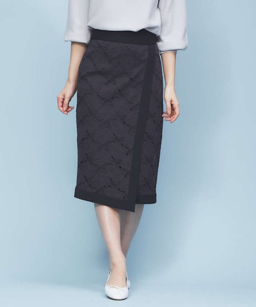 セール レースラップタイトスカート ルージュヴィフラクレ Rouge Vif La Cle Magaseek