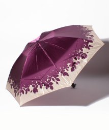 LANVIN Collection(umbrella)(ランバンコレクション（傘）)/LV婦人ミニPサテンプリント/バイオレット