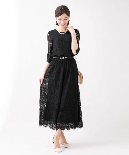 セール Blueeastオリジナル 結婚式 パーティー 二次会 レースオールインワンドレス ブルーイースト Blueeast Magaseek