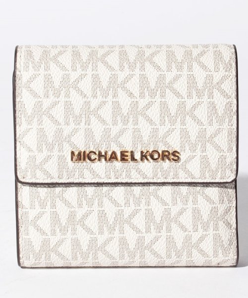 MICHAEL KORS(マイケルコース)/MICHAEL KORS OUTLET　三つ折り財布/オフホワイト