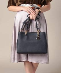 MICHAEL KORS(マイケルコース)/手提げ(ショルダー付) 30F7GCYS2L/ネイビー