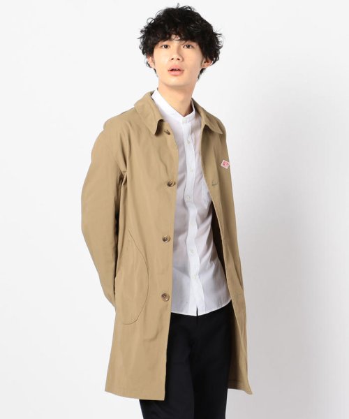 GLOSTER(GLOSTER)/【DANTON/ダントン】 DOUBLE CLOTH BAL COLLAR COAT JD－8916PDF/カーキ