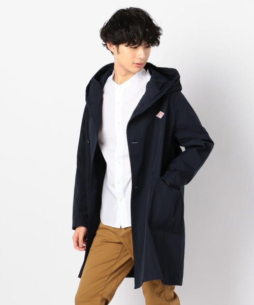 GLOSTER(GLOSTER)/【DANTON/ダントン】DOUBLE CLOTH FOOD COAT JD－8917PDF/ネイビー