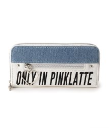 PINK-latte(ピンク　ラテ)/ハートフープ長財布/ブルー（492）