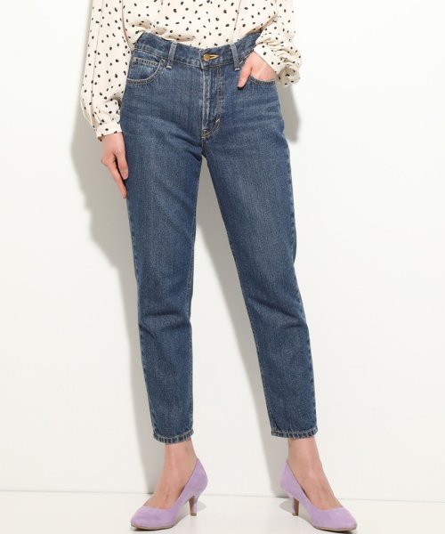 セール 泉里香さん着用 Lee Vis スリムテーパードパンツ ビス Vis Magaseek