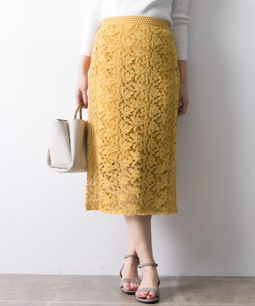 クーポン セール 70 Off Ur カラーレースロングタイトsk アーバンリサーチ アウトレット Urban Research Outlet Magaseek