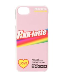 PINK-latte/iPhone8/7/6s/6 ロゴクリアスマホケース/501562283