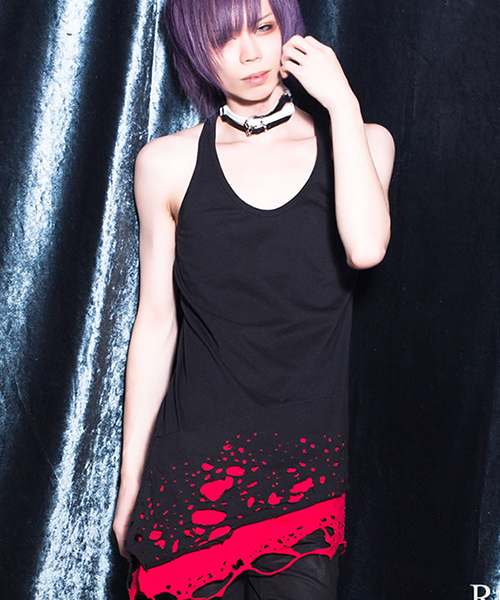 CIVARIZE タンクトップ 44 クラッシュ 2点セット グランジ Y2K