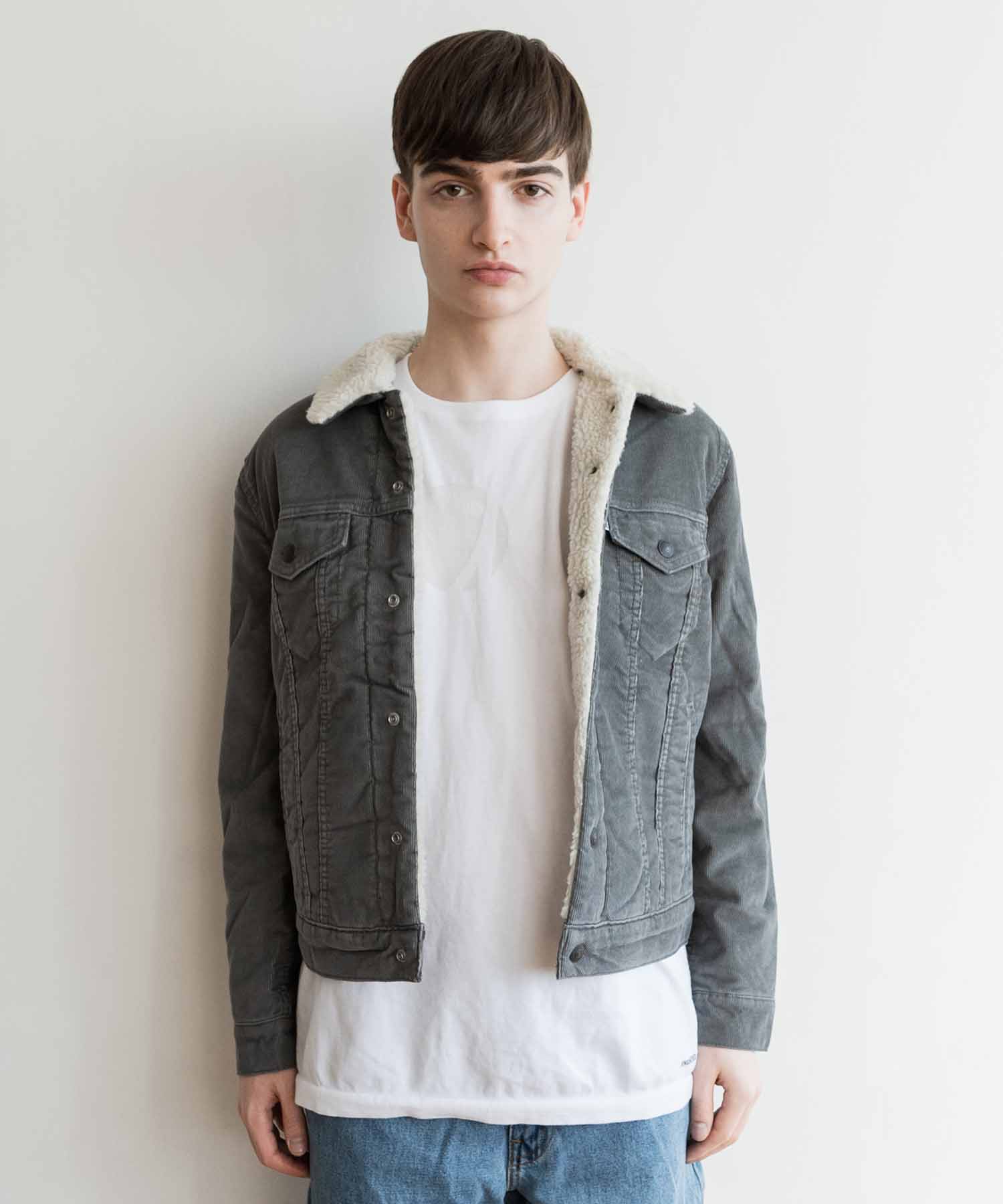 levis sherpa pewter