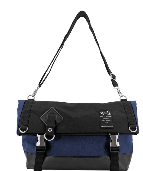 ショルダーバッグ メンズ 斜めがけ 軽量 バッグ 学生 通学 ナイロン 大容量 2way かっこいい シンプル おしゃれ カジュアル ショルダー 黒 ブラ ビークローバー lover Magaseek