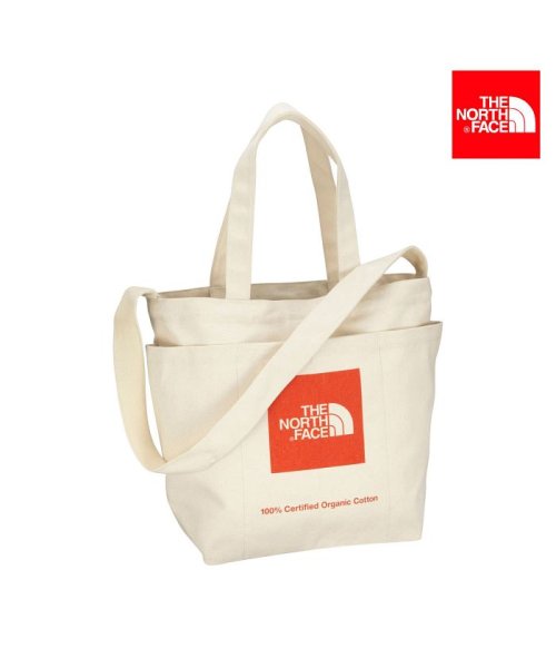 THE NORTH FACE(ザノースフェイス)/THE NORTH FACE UTILITY TOTE  Nレッド /レッド