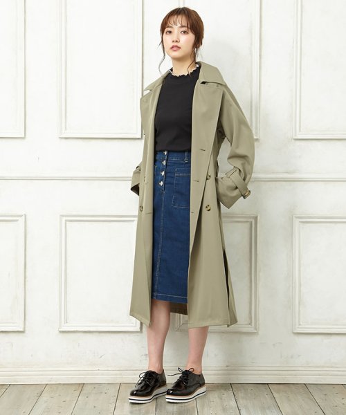 セール Bigトレンチコート イング Ingni Magaseek