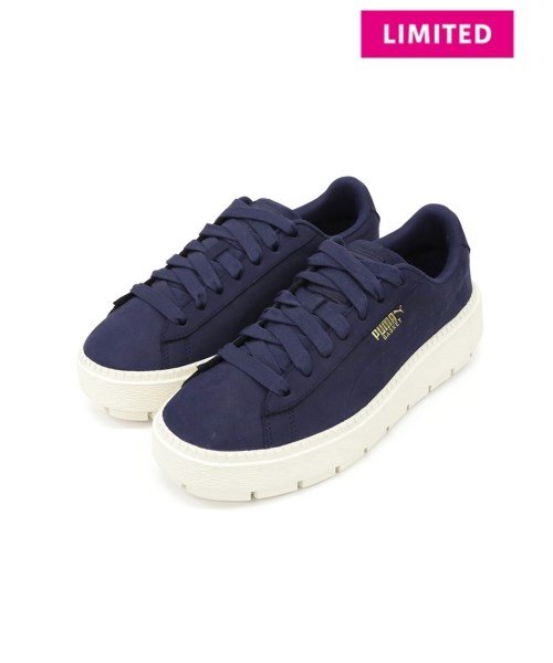 PUMA(PUMA)/【PUMA】Platform Trace Soft Wn's/NVY