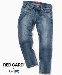 SHIPS MEN(シップス　メン)/【WEB限定/SHIPS別注】RED CARD: 別注 ジャストレングス ストレッチ スリムテーパードデニム≪RHYTHM≫/ロイヤルブルー