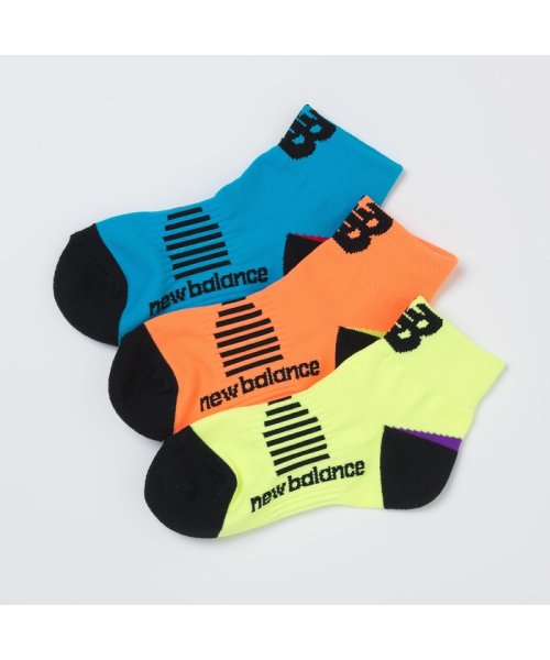 ニューバランス キッズ ジュニア3pソックスショートレングス ニューバランス New Balance Magaseek