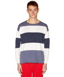 BENETTON (mens)(ベネトン（メンズ）)/ボーダーニット・セーター/ブルー