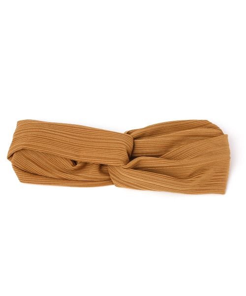 クーポン 無地ストライプ ねじりヘアバンド ニノン Ninon Magaseek