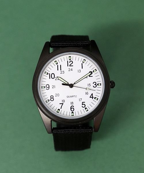 蓄光 ミリタリーウォッチ ユニセックス腕時計 レディース ニノン Ninon Magaseek