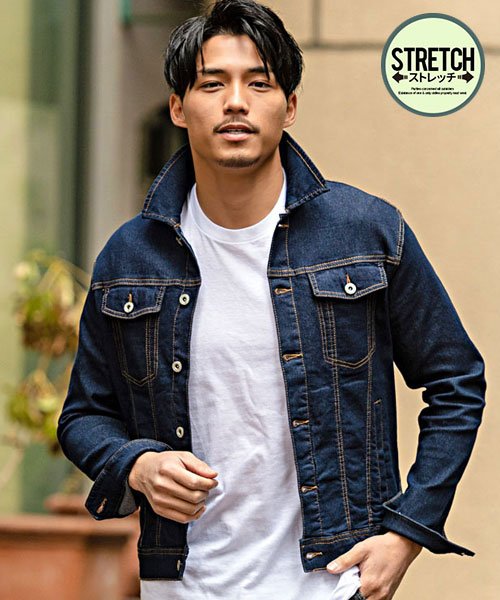 Vicci ストレッチデニムジャケット デニムジャケット メンズ Gジャン ストレッチ ジージャン 細身 M L Xl 春 アウター カジュアル Bitter系 ビッチ Vicci Magaseek Vicci ストレッチデニムジャケット デニムジャケット メンズ Gジャン ストレッチ ジージャン 細身 M L Xl 春 アウター カジュアル Bitter系 ビッチ Vicci Magaseek