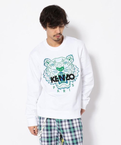 LHP(エルエイチピー)/KENZO/ケンゾー/TIGER CLASSIC スウェットシャツ/WHITE