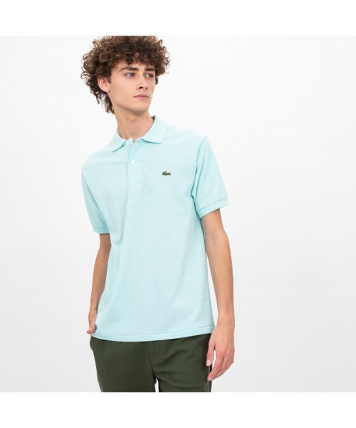 LACOSTE Mens(ラコステ　メンズ)/『L1264』定番半袖ポロシャツ（杢糸）/ミント