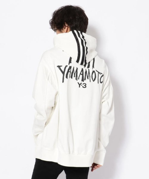 LHP(エルエイチピー)/Y－3/ワイスリー/シグネチャーグラフィックフーディー/WHITE