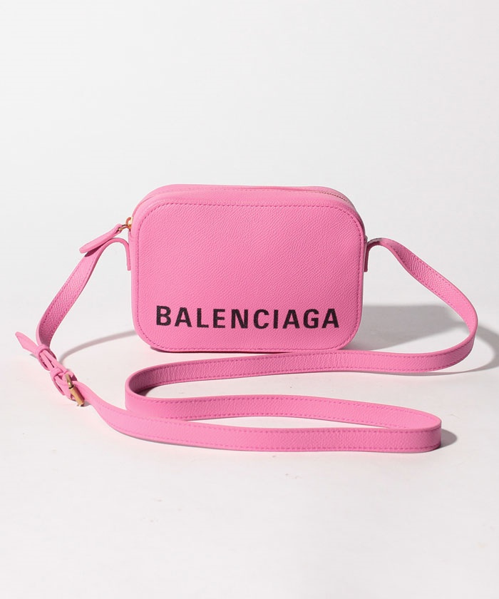 【BALENCIAGA】ショルダーバッグ/VILLE CAMERA BAG XS【CYCLAMEN】 【BALENCIAGA】ショルダーバッグ/VILLE CAMERA BAG XS【CYCLAMEN】