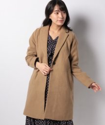 STYLEBLOCK(スタイルブロック（レディース）)/中綿入りロングチェスターコート/キャメル