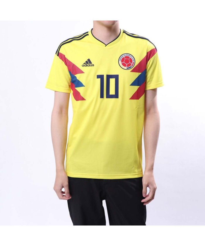 アディダス Adidas メンズ サッカー フットサル ライセンスシャツ コロンビア代表 ホームレプリカユニフォーム ハメス Cw1526 アディダス Adidas Magaseek
