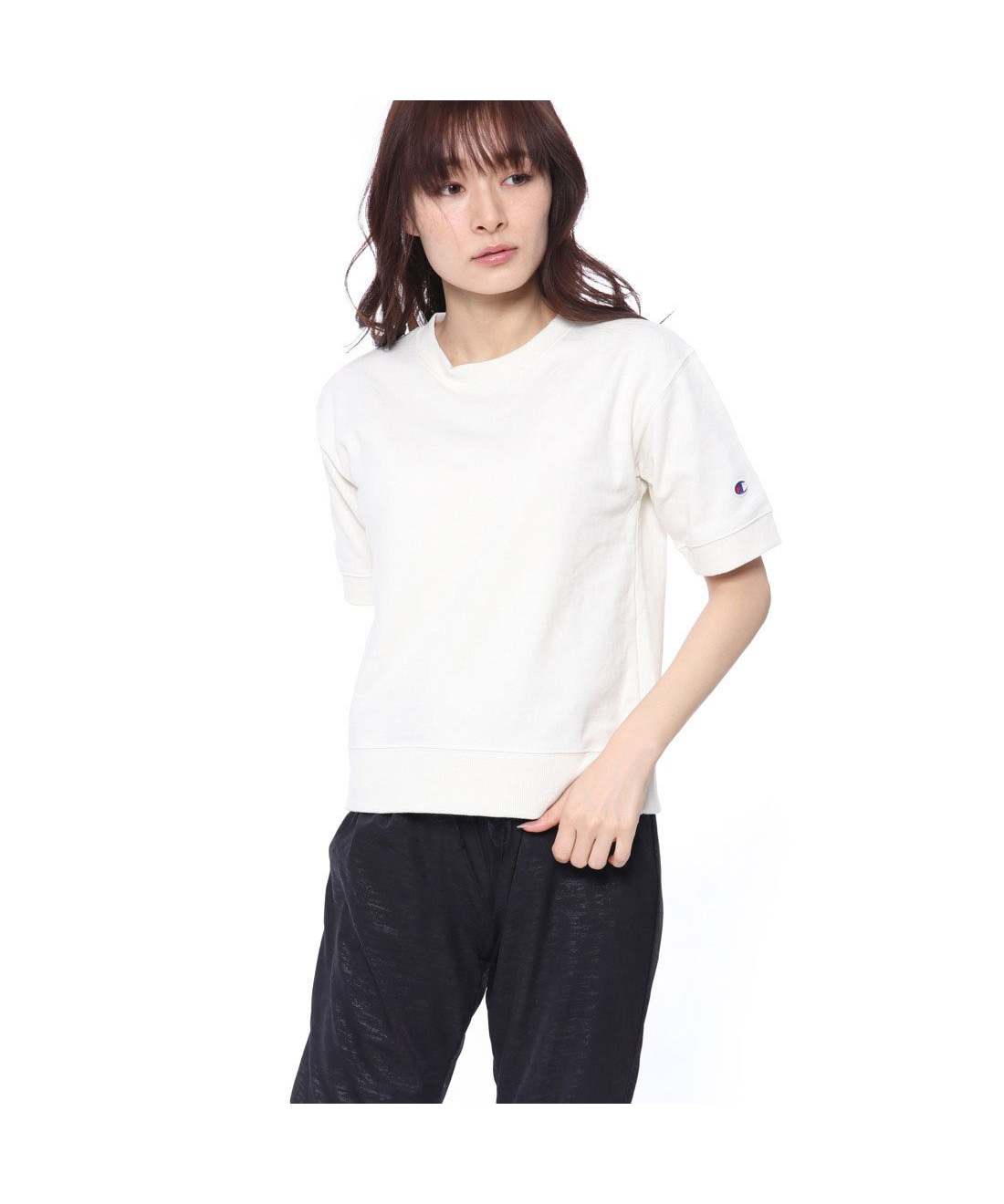 champion sweatshirt short sleeve