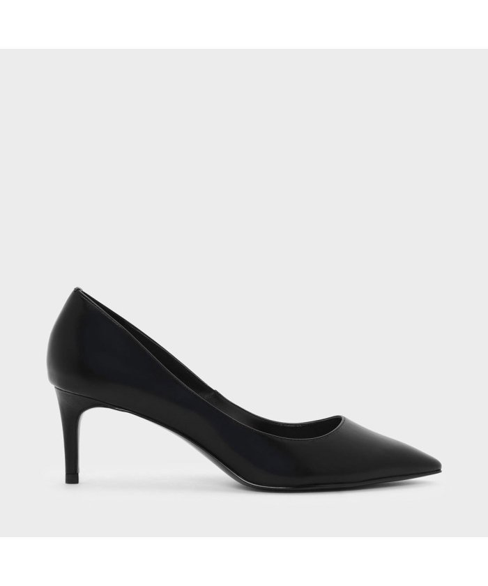 再入荷 クラシック ロー パンプス Classic Low Pumps Black チャールズ アンド キース Charles Keith Magaseek