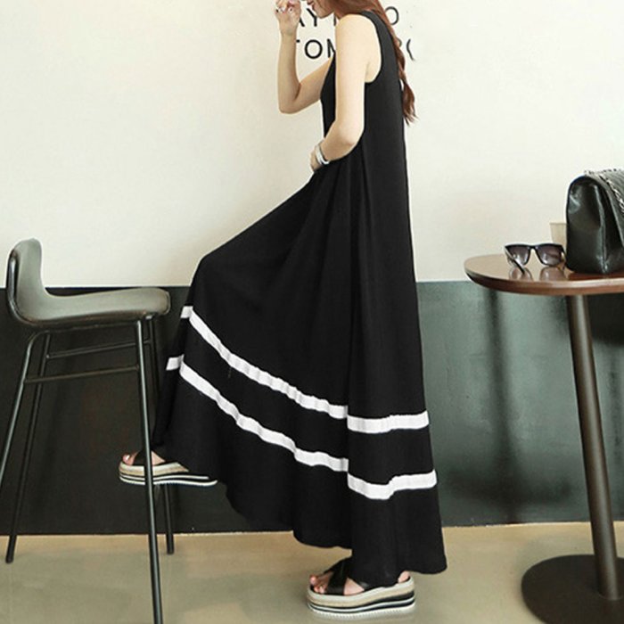 クーポン セール Off ワンピース レディース ノースリーブ マキシ丈ワンピース ゆるワンピース モーダル ミニミニストア Miniministore Magaseek