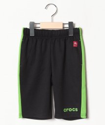 crocs(KIDS WEAR)(クロックス（キッズウェア）)/CROCSメッシュ素材ハーフパンツ/ライム