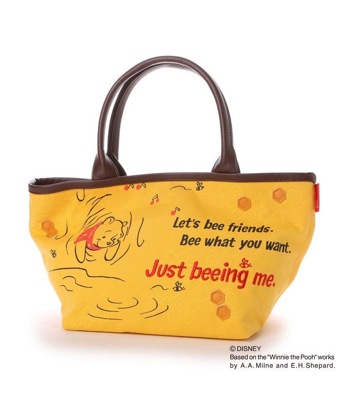 セール ルートート Roototeディズニー ミニ トートバッグ デリ オトナディズニーg 4585 Pooh ルートート Rootote Magaseek