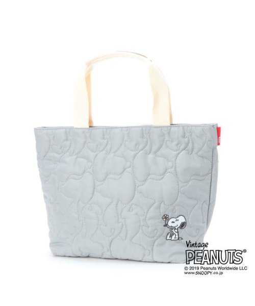 セール ルートート Roototeスヌーピー Snoopy ミニ キルティング トートバッグ Sn デリ ポリキル Peanuts 3z 44 Gray ルートート Rootote Magaseek