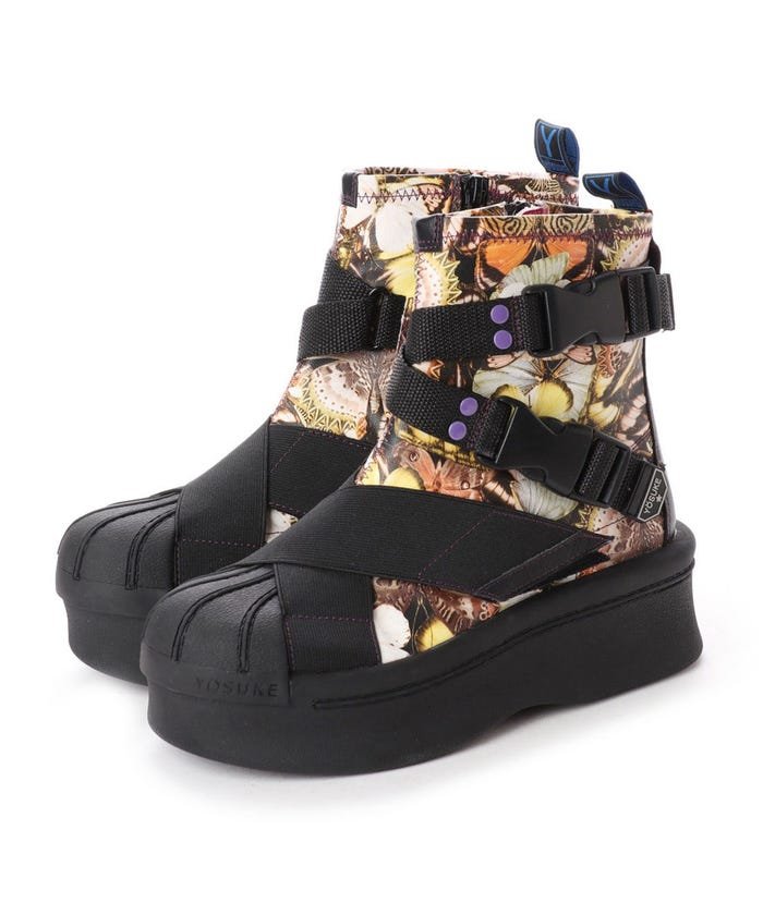 セール ヨースケ Yosuke 厚底ハイカットスニーカー マルチ