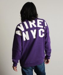 AVIREX(AVIREX)/【至極の逸品】【WEB&DEPOT限定】ビッグロゴ クルーネック スウェット/BIG LOGO CREW NECK SWEAT/AVIREX/アヴィレックス/PURPLE