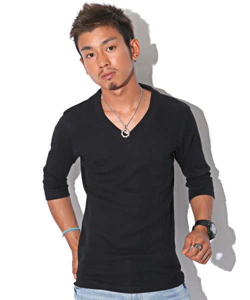 セール 15 Off Tシャツ メンズ 7分袖 Vネック 無地 テレコ ストレッチ Bitter ビター系 春 夏 ランダムテレコ リブvネック7分袖カットソー トップス カットソー ラグスタイル Luxstyle Magaseek セール 15 Off Tシャツ メンズ 7分袖 Vネック 無地 テレコ ストレッチ Bitter ビター系 春 夏 ランダムテレコ リブvネック7分袖カットソー トップス カットソー ラグスタイル Luxstyle Magaseek