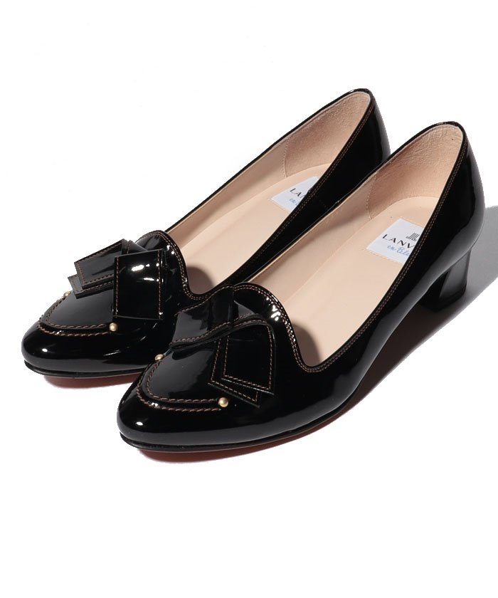 リボンモチーフオールウェザーパンプス ランバンオンブルー シューズ Lanvin En Bleu Shoes Magaseek