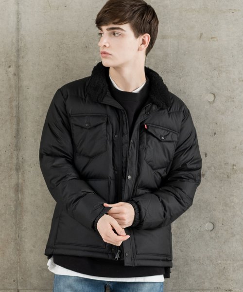 LEVI’S OUTLET(リーバイスアウトレット)/DOWN BARSTOW PUFFER BLACK/ブラック